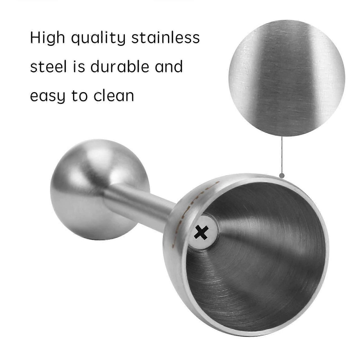 Stainless Steel Egg Topper & Cutter - 13.2 x 3.6 cm