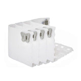 Bed Sheet Holder Clips for Thin Sheets, White, Secure Fit Fasteners