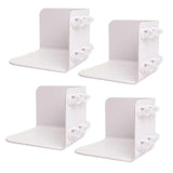 4PCS Bed Sheet Holders with Fitted Lock Straps for Enhanced Grip