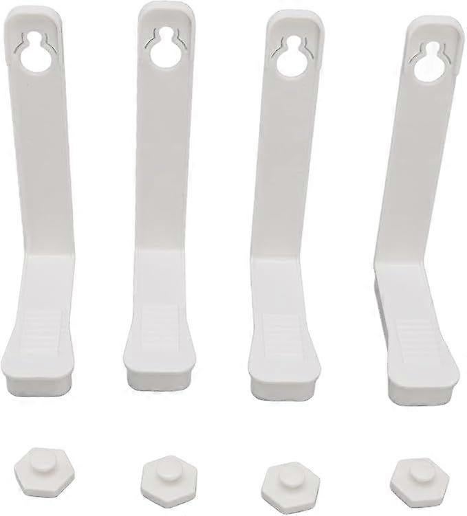 4PCS Bed Sheet Holder Straps, 3-Way Fasteners, Easy to Install