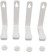 4PCS Bed Sheet Holder Straps, 3-Way Fasteners, Easy to Install