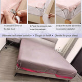 4PCS Adjustable Bed Sheet Holder Clips for Fitted Sheets