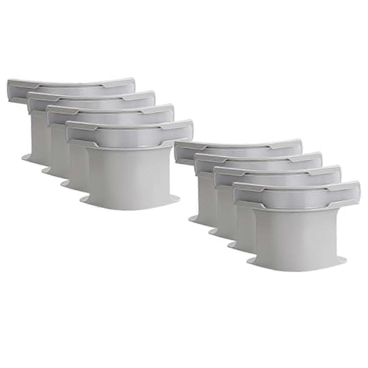 8PCS Lock Bed Sheet Holders, Fitted Sheet Straps for Tight Fit