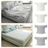 4-Pack No-Slip Bed Sheet Holders, Corner Grippers for Secure Fit