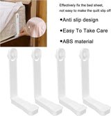 Adjustable Bed Sheet Holder Straps, Elastic Clips for Mattress & Sheets