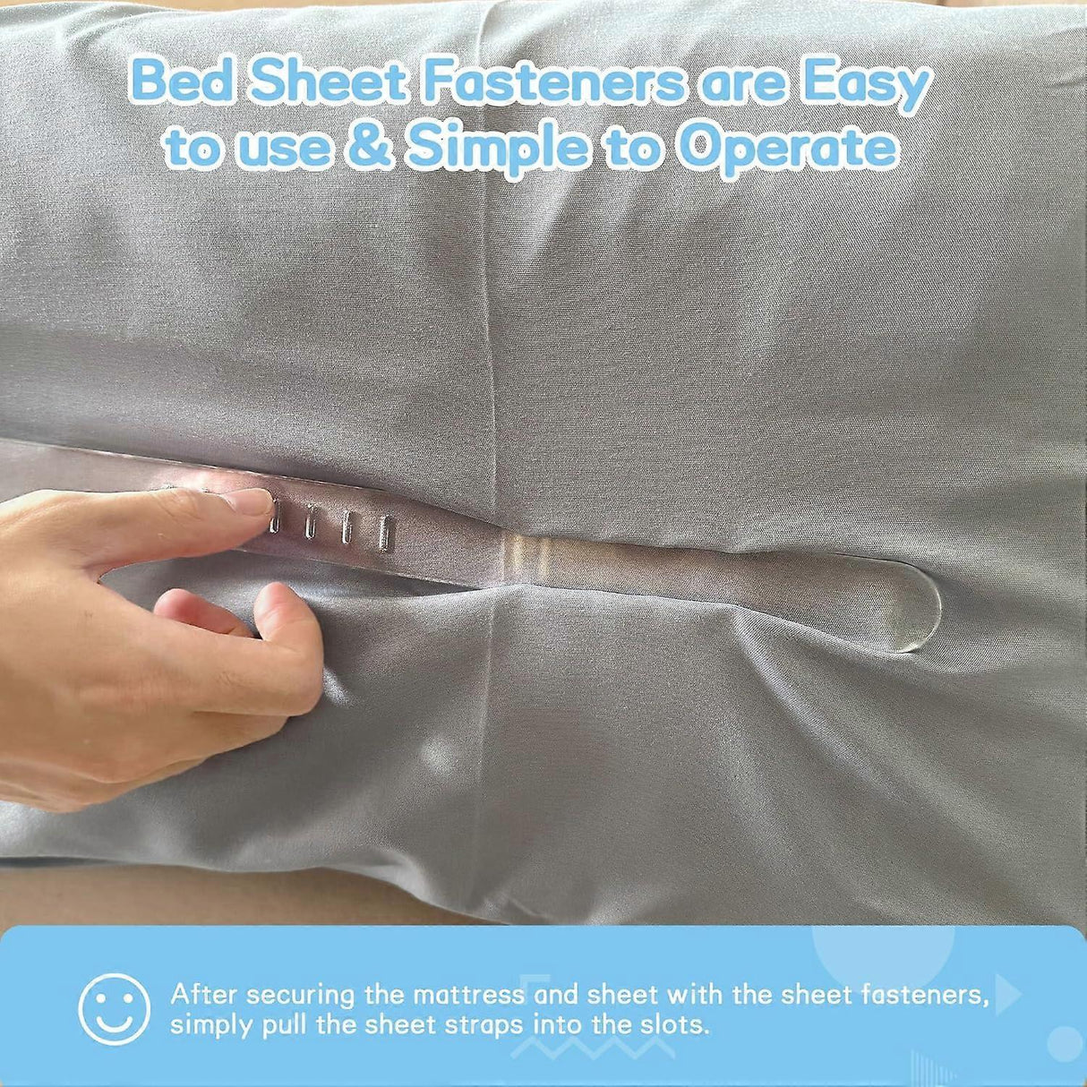 Ultimate Bed Sheet Corner Holder with Mattress Straps