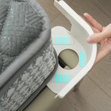 4PCS Bed Sheet Holders, Fitted Sheet Straps for All Mattress Sizes