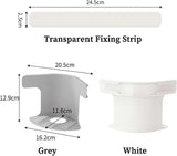 Grey Bed Sheet Holder Straps, Heavy Duty Corner Clips for Mattress and Bedding