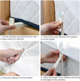 Bed Sheet Grippers, Corner Fasteners, Latest Model