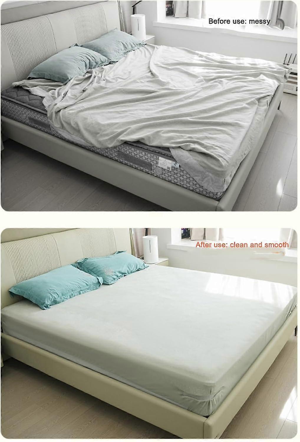 4PCS Non-Slip Sheet Holders, Fits Most Sizes, Keeps Sheets Secure