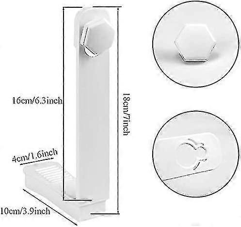 8PCS Bed Sheet Tensioners, White, Adjustable Corner Clips for Mattress