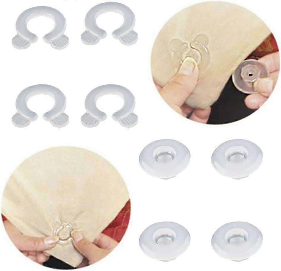 4PCS Bed Sheet Clips, 2025 Model Grippers & Quilt Fixers