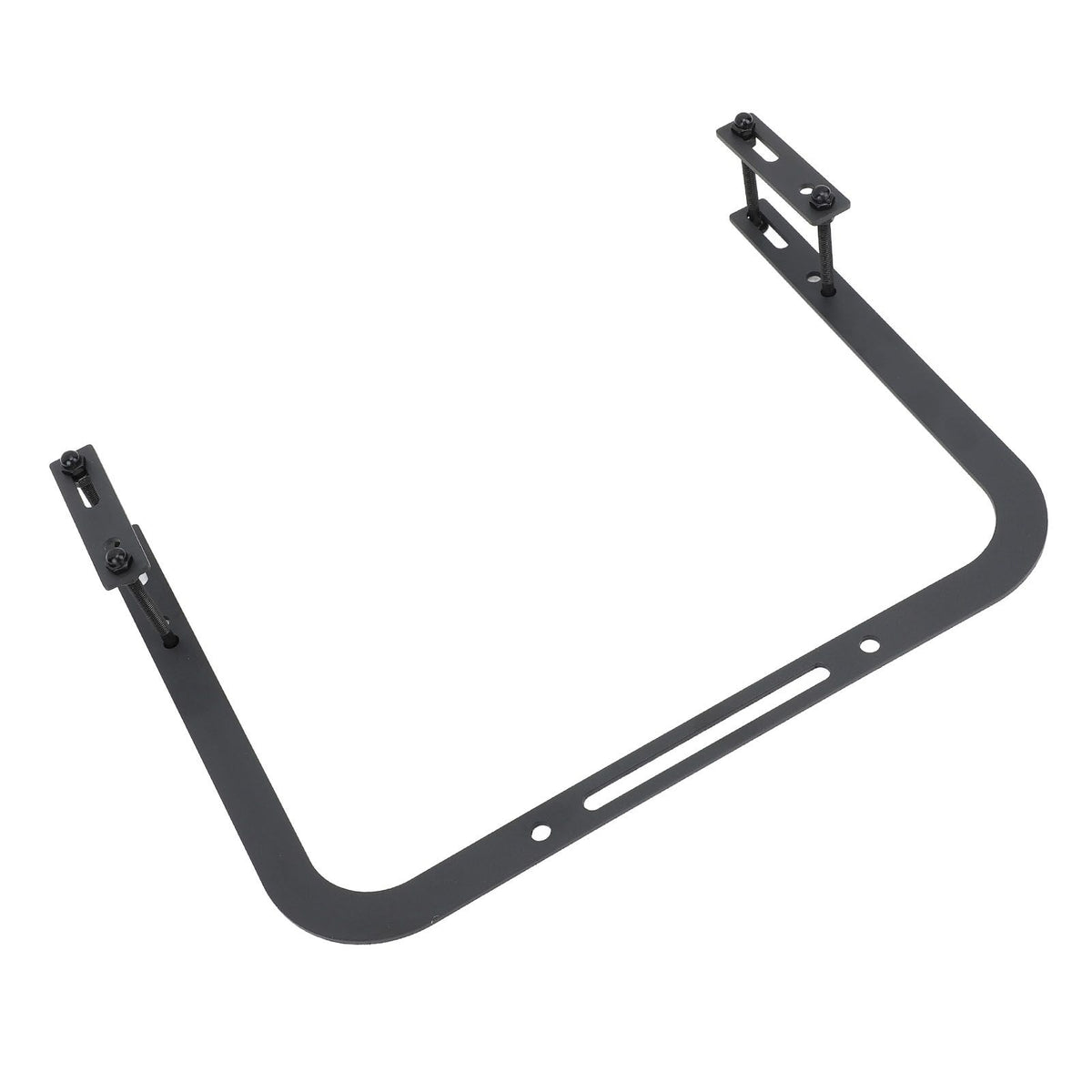 2PCS Mattress Slide Stopper Steel Easy to Install Adjustable Mattress Anti Slip Baffle for Metal Bed Frame