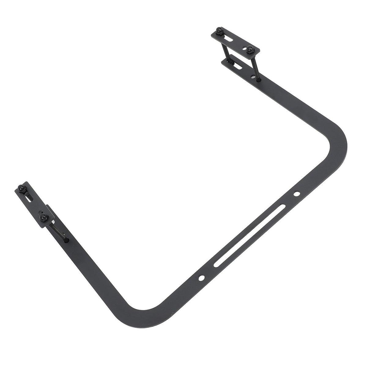 2PCS Mattress Slide Stopper Steel Easy to Install Adjustable Mattress Anti Slip Baffle for Metal Bed Frame