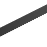 2PCS Mattress Retainer Bar Bracket Steel Anti Slip Mattress Gripper Stabilizer Slide Stopper for Bedroom Bed Frame Black