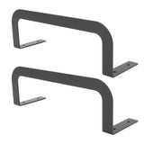 2PCS Mattress Retainer Bar Bracket Steel Anti Slip Mattress Gripper Stabilizer Slide Stopper for Bedroom Bed Frame Black