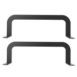 2PCS Mattress Retainer Bar Bracket Steel Anti Slip Mattress Gripper Stabilizer Slide Stopper for Bedroom Bed Frame Black