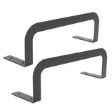 2PCS Mattress Retainer Bar Bracket Steel Anti Slip Mattress Gripper Stabilizer Slide Stopper for Bedroom Bed Frame Black