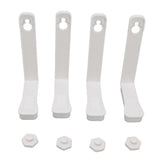 4Pcs Bed Sheet Holders Clips Waterproof Skid Resistance Strong Clamping Force Quilt Sheet Buckle for Mattress Sofa Cover