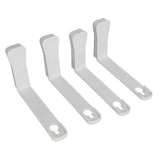 4Pcs Bed Sheet Holders Clips Waterproof Skid Resistance Strong Clamping Force Quilt Sheet Buckle for Mattress Sofa Cover