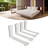 4Pcs Bed Sheet Holders Clips Waterproof Skid Resistance Strong Clamping Force Quilt Sheet Buckle for Mattress Sofa Cover