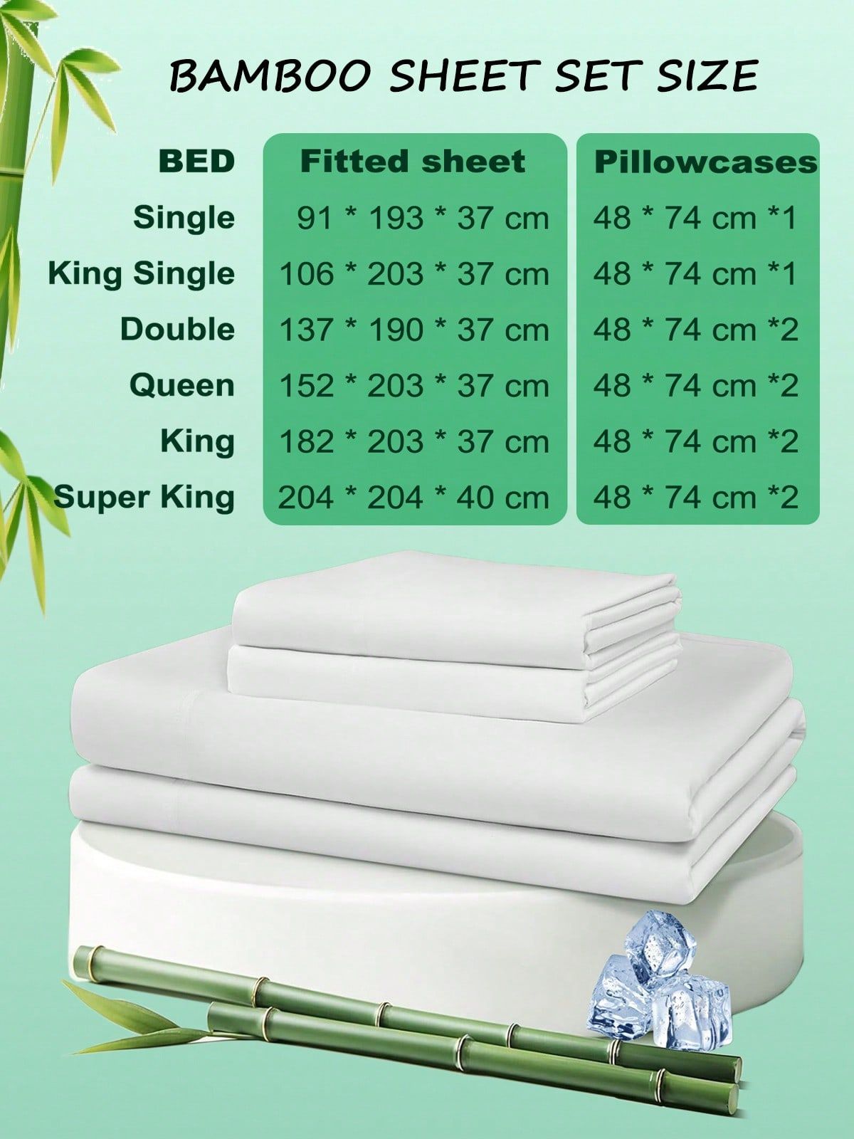 Hotel Breathable Bamboo Fitted Sheet & Pillowcase-3 Piece-Ultra Soft 2000TC Breathable Fitted Bed Sheets Set with 37 Centimetre Deep Pocket-Cooling Sheets for Hot Sleepers(Purple,Double)