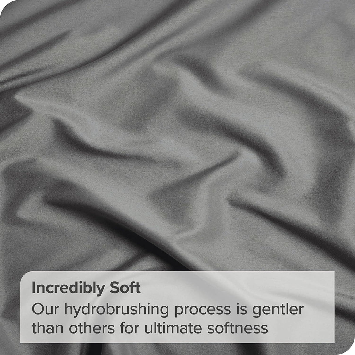 3 Piece Fitted Sheet Set- Fitted Sheet & Pillowcases -Breathable Bedding - Wrinkle, Fade, Stain Resistant- 40cm Deep Pocket Fitted Bed Sheet Set(Grey,Double)