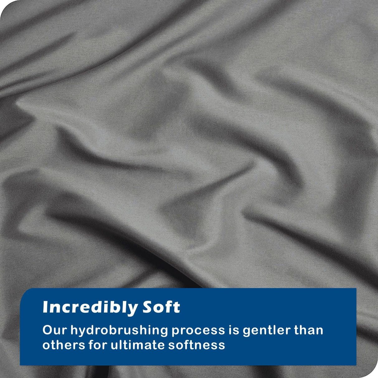 3 Piece Hotel Soft Microfiber Quilt Cover Set-2000TC Duvet/Donna Cover Set & Pillowcases -1 Quilt Cover Zipper Closure & 1 x Pillowcases-Breathable Bedding - Wrinkle, Fade, Stain Resistant(Grey,King)