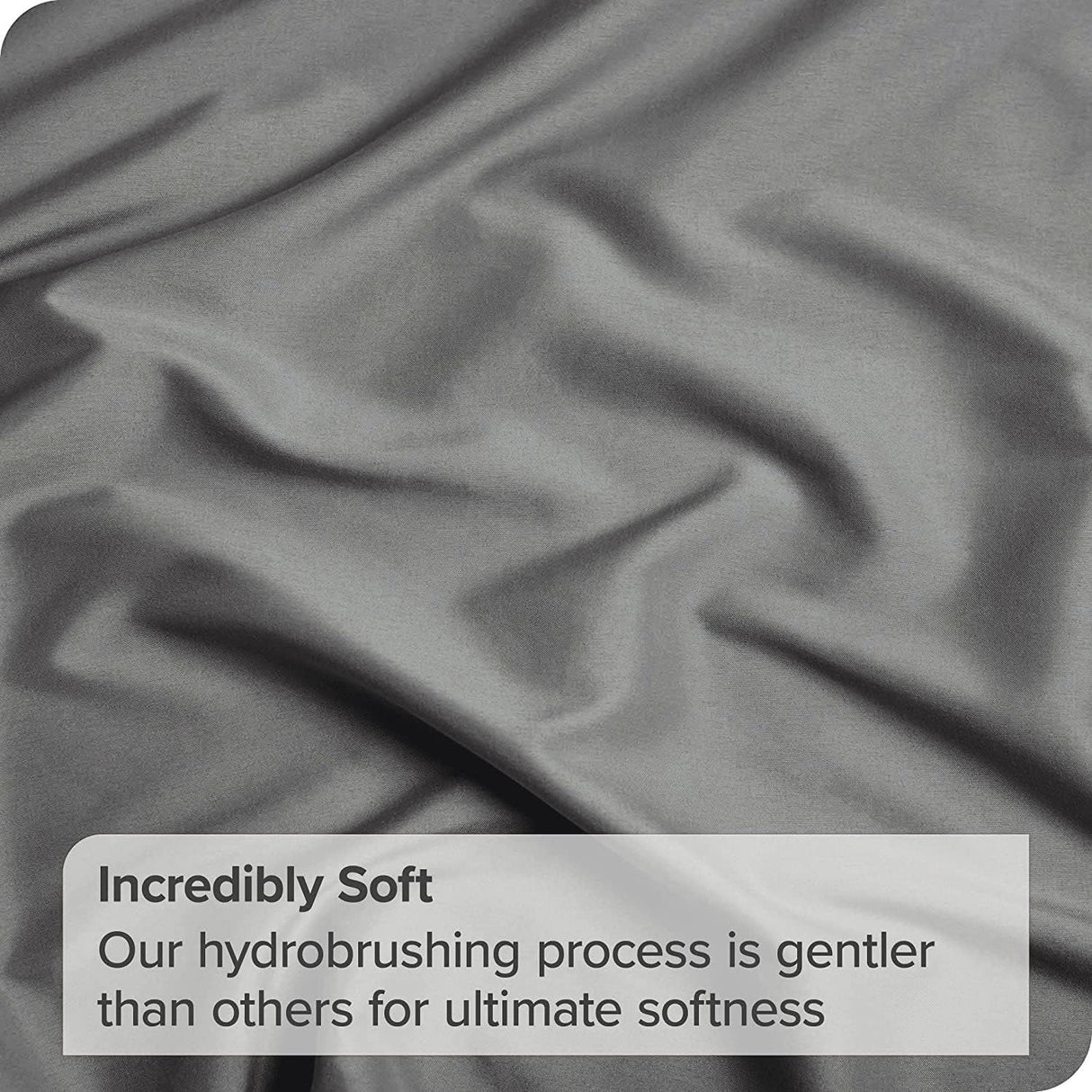 Elegant Comfort Premium Hotel Quality 1-Piece King Flat Sheet, Luxury and Softest 2000 Thread Count Bedding Flat Sheet(King,Grey)