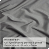 Elegant Comfort Premium Hotel Quality 1-Piece King Flat Sheet, Luxury and Softest 2000 Thread Count Bedding Flat Sheet(King,Grey)