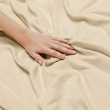 Elegant Comfort Premium Hotel Quality 1-Piece King Flat Sheet, Luxury and Softest 2000 Thread Count Bedding Flat Sheet(King,Cream White)