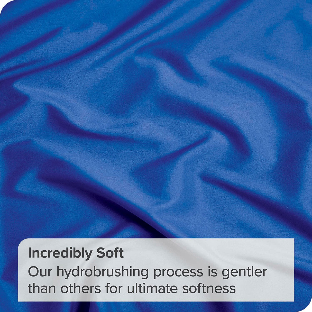 3 Piece Bed Sheet Set- Bedding Sheets & Pillowcases -Breathable Bedding - Wrinkle, Fade, Stain Resistant-Deep Pocket Flat Fitted Bed Sheet Set(Royal blue,Single)