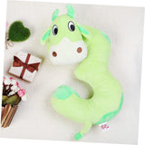 Puzzle Toys 1pc Sleeping Face Number Throw Pillow Plush Animal Pillow Animal Doll Pillow Hugging Kids Pillow Kids Stuffed Animal
