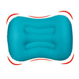 Camping Pillow Bed Pillows Portable Inflation Cushion Pillow with Pocket Ultralight Neck Pillow Sleeping Pillow Travel
