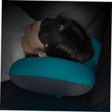 Camping Pillow Bed Pillows Portable Inflation Cushion Pillow with Pocket Ultralight Neck Pillow Sleeping Pillow Travel