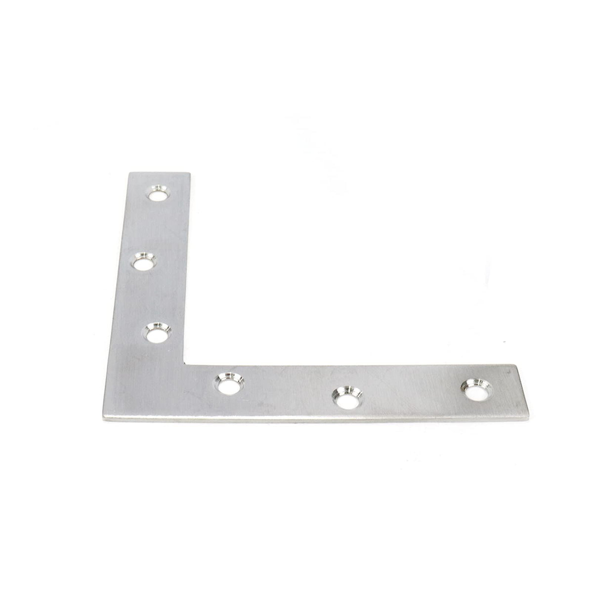 2 pcs Angle Bracket Stainless Steel L Shape Corner Brace Joint Bracket Furniture Cabinet Screens Wall Bracket Furniture Fastener