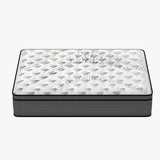 Luxopedic Pocket Spring Mattress 5 Zone 32CM Euro Top Memory Foam Medium Firm - Single - White  Grey
