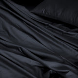 Royal Comfort 1000TC Hotel Grade Bamboo Cotton Sheets Pillowcases Set Ultrasoft - Queen - Charcoal
