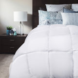 Royal Comfort 800GSM Silk Blend Quilt Duvet Ultra Warm Winter Weight  - King - White