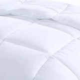 Royal Comfort 800GSM Silk Blend Quilt Duvet Ultra Warm Winter Weight  - King - White