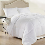 Royal Comfort 500GSM Plush Duck Feather Down Quilt Ultra Warm Soft - All Seasons - Single - White