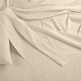 Royal Comfort Bamboo Blended Sheet & Pillowcases Set 1000TC Ultra Soft Bedding - Queen - Ivory