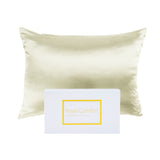 Royal Comfort Mulberry Soft Silk Hypoallergenic Pillowcase Twin Pack 51 x 76cm - Ivory