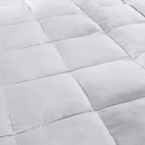 Royal Comfort 1000GSM Luxury Bamboo Fabric Gusset Mattress Pad Topper Cover - King - White