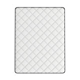 Comforpedic Mattress 5 Zone Medium Support Foam Bonnell Spring 21CM - Single - White  Black
