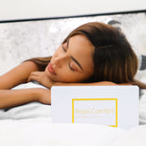 Royal Comfort Pure Silk Pillow Case 100% Mulberry Silk Hypoallergenic Pillowcase - Silver