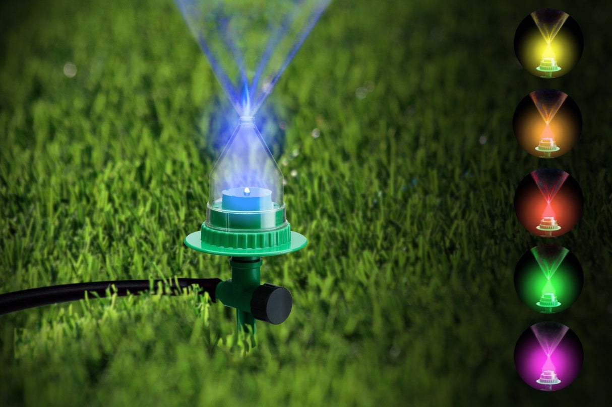 Durable and Extremely Cool Led Water Sprinkler Perfect for Gardens and Lawns