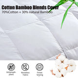 Goose Feather Down Quilt 500 GSM Duvet Doonas King:240x210cm