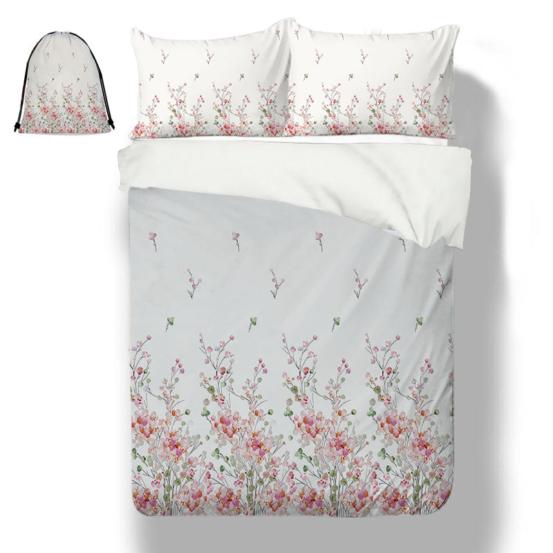 Home Textile Four Piece Set Three Piece Set Bedding Flower Series Double size