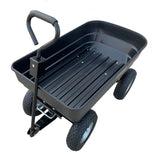 Kartrite Garden Dump Cart Dumper Wagon Carrier Wheel Barrow  125L